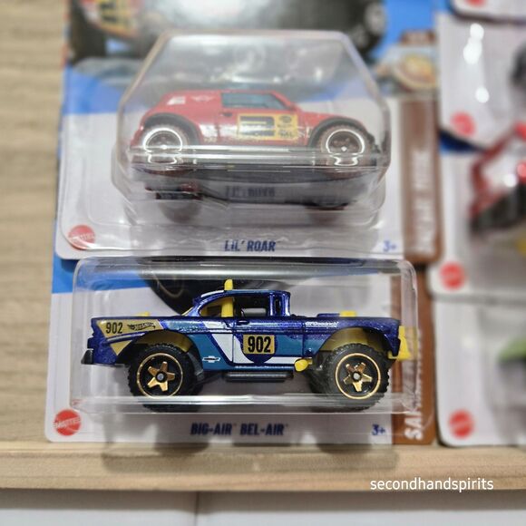 HOT WHEELS Mainline 6 Piece HW Art Cars (4) And Safari Mode(2) - Picture 2 of 3